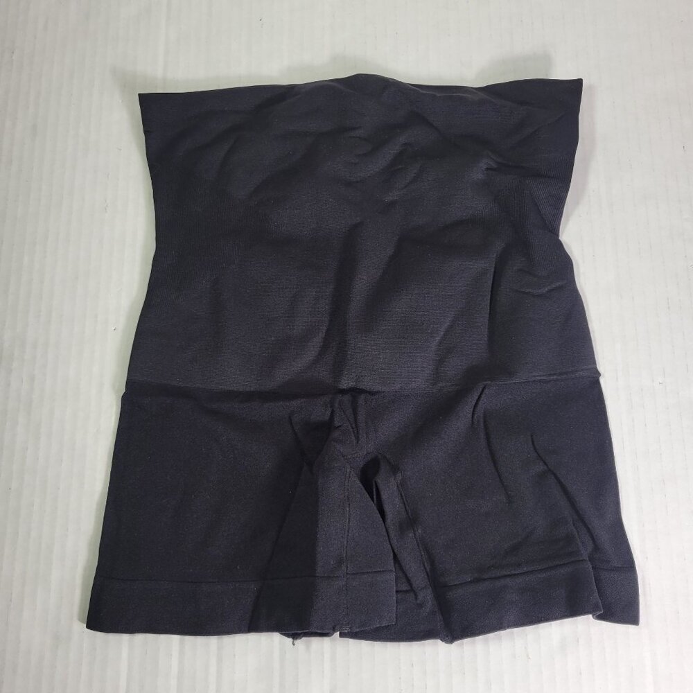 Shapermint Essentials Black High Waisted Shaper Boyshorts #18437 Size L